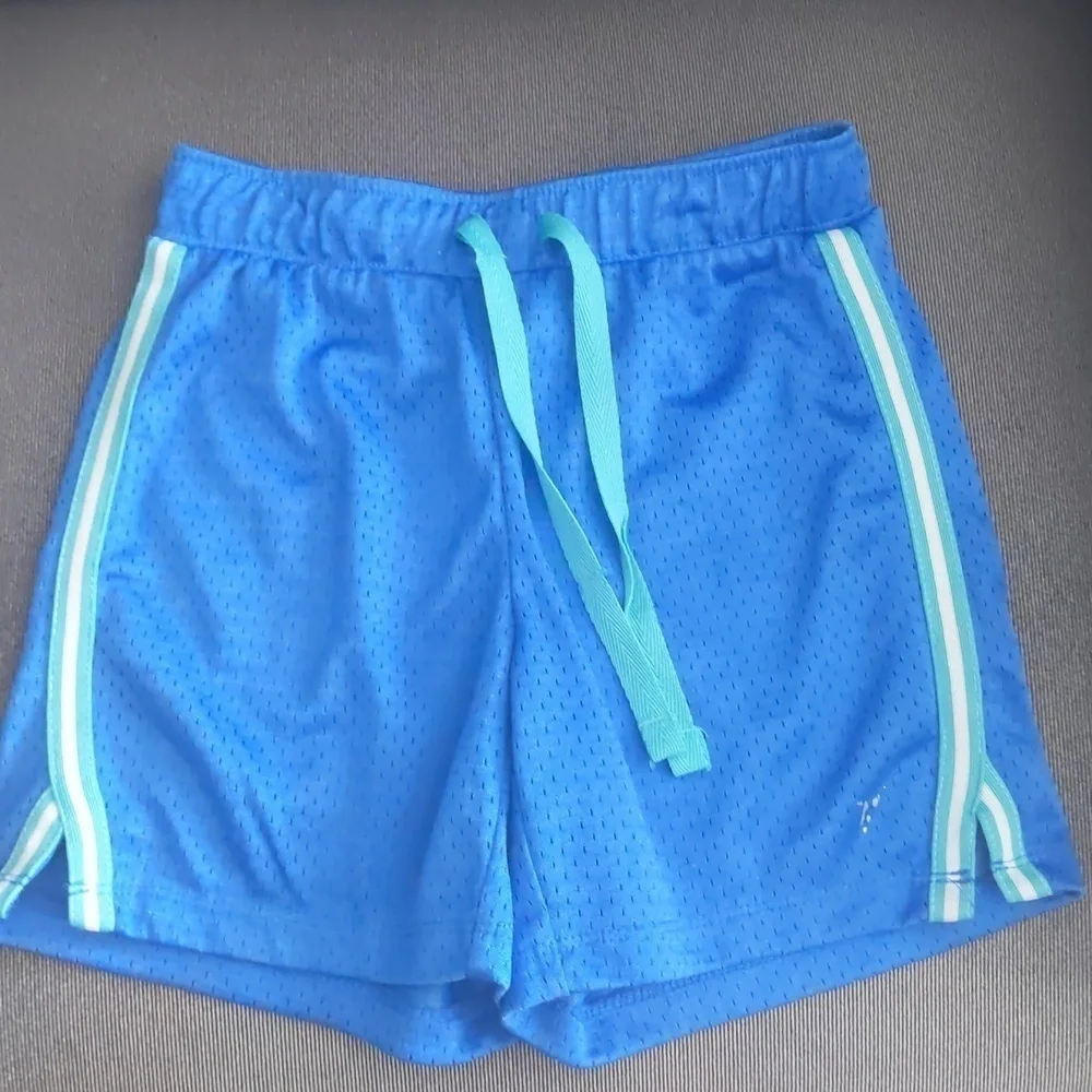 Old Navy active medium girls blue gym shorts